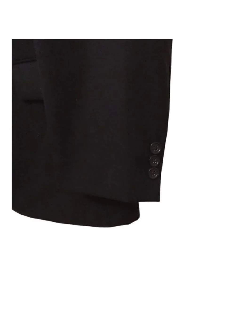 CIANNI Cellini Black Single Breasted Wool Charles Blazer Sz 44L